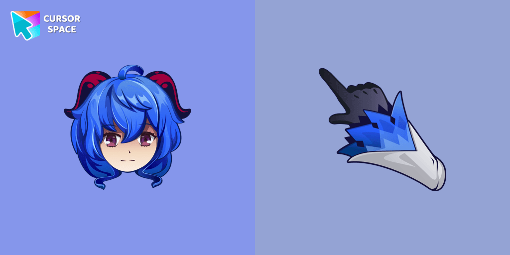 Ganyu cursor cursor pack